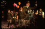 Bob Gunton (C) as Juan Peron in a scene from the Broadway production of the musical "Evita." (New York)