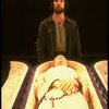Mandy Patinkin as Che Guevera and Patti LuPone as a dead Eva Peron in a scene from the Broadway production of the musical "Evita." (New York)