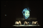 A scene from the Broadway production of the musical "Evita." (New York)