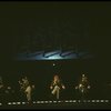 Generals singing "The Art Of The Possible" in a scene from the Broadway production of the musical "Evita." (New York)