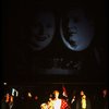 L-R) Bob Gunton as Juan Peron, Patti LuPone as Eva Peron and Mandy Patinkin as Che Guevera in a scene from the Broadway musical "Evita." (New York)