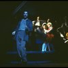 Bob Gunton as Juan Peron (R) Mandy Patinkin as Che Guevera (L) in a scene from the Broadway musical "Evita." (New York)