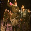 Bob Gunton as Juan Peron (L) Mandy Patinkin as Che Guevera (R) in a scene from the Broadway musical "Evita." (New York)