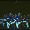 Dancing generals in a scene from the Broadway musical "Evita." (New York)