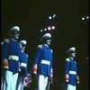 Dancing generals in a scene from the Broadway musical "Evita." (New York)