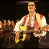 Mark Syers as Augustin Magaldi (R) and Patti LuPone as Eva Peron (L) in a scene from the Broadway musical "Evita." (New York)