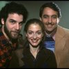 L-R) Mandy Patinkin, Patti LuPone and Bob Gunton from the Broadway production of the musical "Evita." (New York)