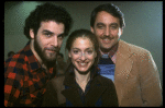 L-R) Mandy Patinkin, Patti LuPone and Bob Gunton from the Broadway production of the musical "Evita." (New York)