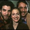 L-R) Mandy Patinkin, Patti LuPone and Bob Gunton from the Broadway production of the musical "Evita." (New York)
