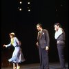 C-L) Jerry Orbach and Wanda Richert in a scene from the Broadway production of the musical "42nd Street." (New York)
