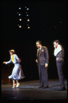 C-L) Jerry Orbach and Wanda Richert in a scene from the Broadway production of the musical "42nd Street." (New York)