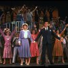 C) Jerry Orbach and Wanda Richert in a scene from the Broadway production of the musical "42nd Street." (New York)