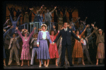 C) Jerry Orbach and Wanda Richert in a scene from the Broadway production of the musical "42nd Street." (New York)