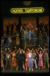 C) Jerry Orbach and Wanda Richert in a scene from the Broadway production of the musical "42nd Street." (New York)