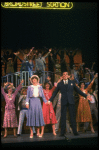 C) Jerry Orbach and Wanda Richert in a scene from the Broadway production of the musical "42nd Street." (New York)