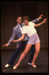 Lee Roy Reams and Wanda Richert in a scene from the Broadway production of the musical "42nd Street." (New York)