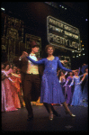 Lee Roy Reams and Wanda Richert in a scene from the Broadway production of the musical "42nd Street." (New York)