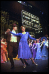 Lee Roy Reams and Wanda Richert in a scene from the Broadway production of the musical "42nd Street." (New York)