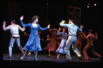 Lee Roy Reams and Wanda Richert in a scene from the Broadway production of the musical "42nd Street." (New York)