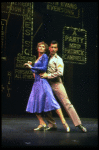 Lee Roy Reams and Wanda Richert in a scene from the Broadway production of the musical "42nd Street." (New York)