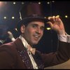 Lee Roy Reams wearing a top hat in a scene from the Broadway production of the musical "42nd Street." (New York)