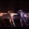 Lee Roy Reams (3L) dancing in a scene from the Broadway production of the musical "42nd Street." (New York)