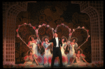 Lee Roy Reams (C) in a scene from the Broadway production of the musical "42nd Street." (New York)