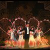 Lee Roy Reams (C) in a scene from the Broadway production of the musical "42nd Street." (New York)