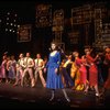 Wanda Richert (C) in a scene from the Broadway production of the musical "42nd Street." (New York)