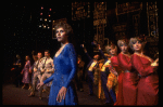 Wanda Richert (C) in a scene from the Broadway production of the musical "42nd Street." (New York)