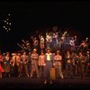 Wanda Richert (C) in a scene from the Broadway production of the musical "42nd Street." (New York)