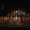 Wanda Richert (C) in a scene from the Broadway production of the musical "42nd Street." (New York)