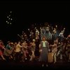 Wanda Richert (C) in a scene from the Broadway production of the musical "42nd Street." (New York)