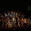 Wanda Richert (C) in a scene from the Broadway production of the musical "42nd Street." (New York)