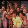 Karen Prunczik, Wanda Richert and unidentified others in a scene from the Broadway production of the musical "42nd Street." (New York)