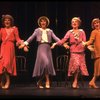 Karen Prunczik, Wanda Richert and unidentified others in a scene from the Broadway production of the musical "42nd Street." (New York)