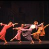 Wanda Richert (2L) in a scene from the Broadway production of the musical "42nd Street." (New York)