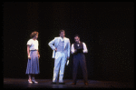 Wanda Richert (R) in a scene from the Broadway production of the musical "42nd Street." (New York)