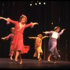 Wanda Richert (L) in a scene from the Broadway production of the musical "42nd Street." (New York)