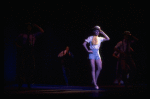 Wanda Richert in a scene from the Broadway production of the musical "42nd Street." (New York)