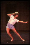 Wanda Richert in a scene from the Broadway production of the musical "42nd Street." (New York)
