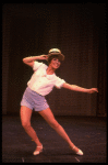 Wanda Richert in a scene from the Broadway production of the musical "42nd Street." (New York)