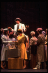 Jerry Orbach (C) in a scene from the Broadway production of the musical "42nd Street." (New York)