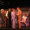 Wanda Richert (2L), Tammy Grimes (C), Carole Cook (R), Joseph Bova (2R) and Jerry Orbach (2R) from the Broadway production of the musical "42nd Street." (New York)