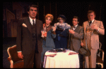 C-R) Tammy Grimes, Carole Cook and Jerry Orbach in a scene from the Broadway production of the musical "42nd Street." (New York)