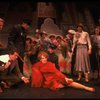 Tammy Grimes (C), Wanda Richert (4L), Jerry Orbach (2L) and Joseph Bova (2R) in a scene from the Broadway production of the musical "42nd Street." (New York)