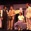 Wanda Richert (2L), Tammy Grimes (R) and Jerry Orbach (2R) in a scene from the Broadway production of the musical "42nd Street." (New York)