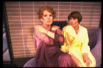 Wanda Richert (L) and Tammy Grimes (R) in a scene from the Broadway production of the musical "42nd Street." (New York)