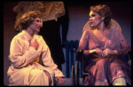 Wanda Richert (R) and Tammy Grimes (L) in a scene from the Broadway production of the musical "42nd Street." (New York)