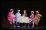 Carole Cook (3L) and Wanda Richert (2R) in a scene from the Broadway production of the musical "42nd Street." (New York)